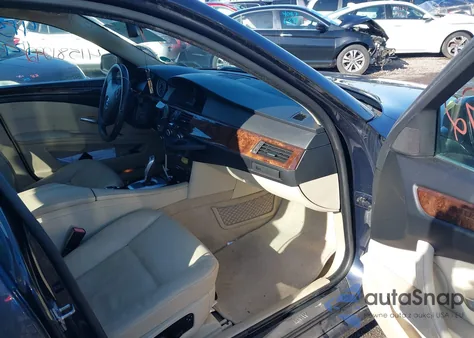 2010 BMW 5 Series from USA, damaged, VIN WBANV9C57AC390630